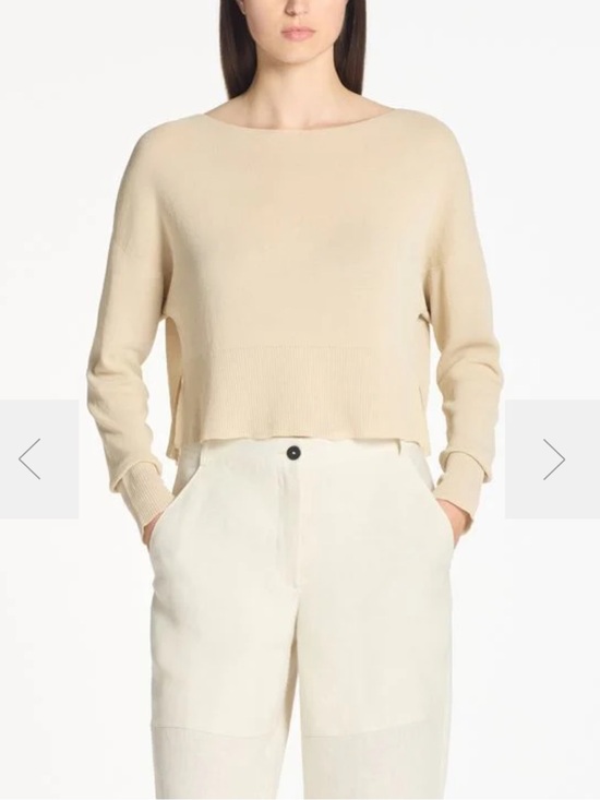 Sarah Pacini Sweaters - Sarah Pacini • Mako Cotton Sweater • One Size